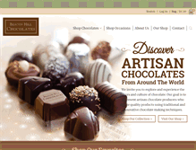 Tablet Screenshot of beaconhillchocolates.com